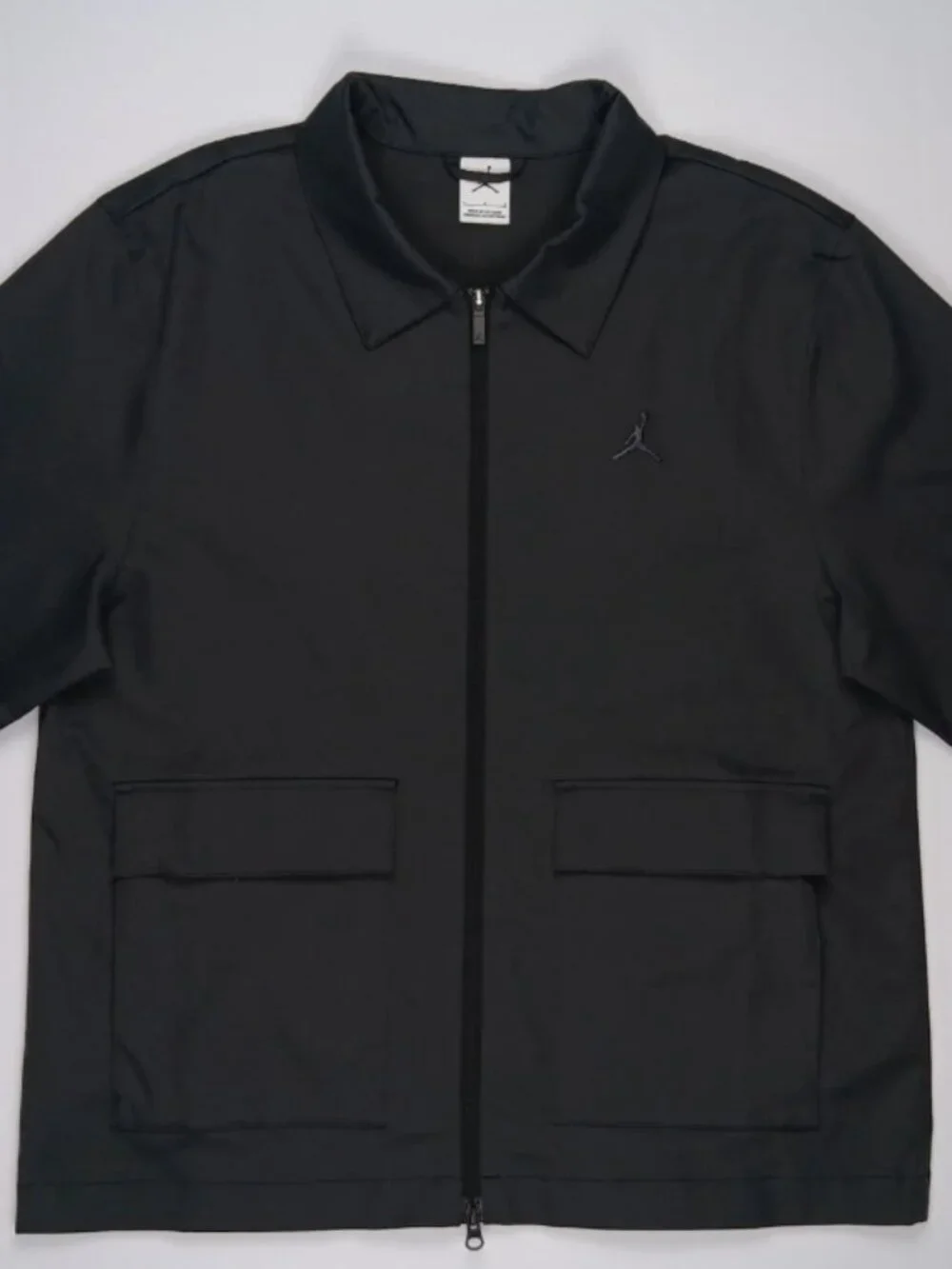 Jordan Golf Jacket Men's Large Black Dark Shadow Full Zip HQ8681-010 NWT